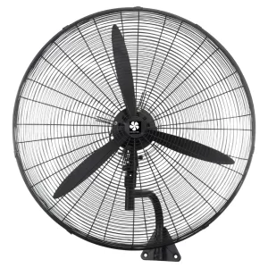 Ventilador de pared Coolver JNA-300 con 3 aspas de Metal color negro estructura color negro 30 pulgadas de diámetro 127V