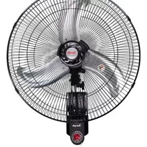 Ventilador Pared 20 Pulgadas Mytek 3420 Metálico/90° Oscil. Cantidad de aspas 3 Estructura Negro Aspas Plata Diámetro 20 pulgadas Material de las aspas Aluminio