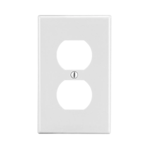 Tapa para Contacto Dúplex Color Blanco.