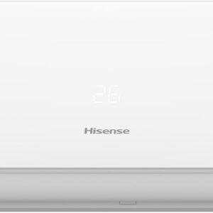 HISENSE Aire Acondicionado split AH242CF, capacidad de enfriamiento 24000 Btu, 2 toneladas,230V, 2550W, Modo Inteligente,Temporizador,4 Modos para Dormir, Blanco