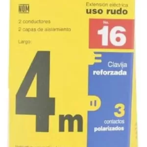 Sanelec 2436 Extensión eléctrica 4mts.
