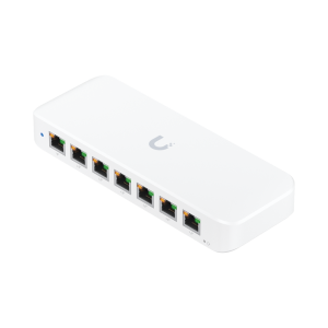 UNIFI Switch Ultra 210W Administrable, 8 puertos GbE - (1) puerto POE++ IN opcional y (7) puertos POE+, Wattaje depende de fuente o POE IN, Incluye fuente AC hasta 202W para POE