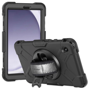 Manhattan Funda de Poliuretano para Galaxy Tab A9 8.7", Negro