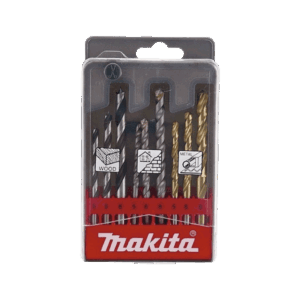 Juego con 9 piezas de brocas