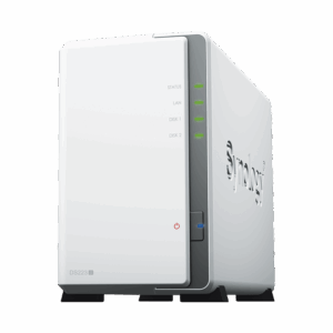 Servidor NAS de 2 Bahías / Hasta 32 TB / Servicio Nube Gratis (P2P) / Administración Remota y Respaldo Programado