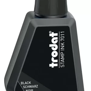 Tinta Trodat 7011 Para Almohadillas De Sellos De Goma Manuales Color Negro
