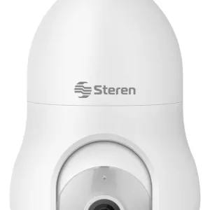 Cámara de seguridad Wi-Fi* 3 Mpx robotizada con seguidor de movimiento para socket