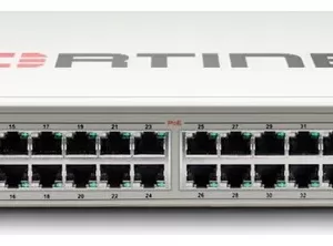 Switch Fortinet Gigabit Ethernet FortiSwitch 148F-FPOE, 48 Puertos PoE 10/100/1000Mbps + 4 Puertos 10G SFP+, 176 Gbit/s, 32.000 Entradas - Administrable ― Incluye Licencia Fortinet Secure RMA Service, 1 Año, para FortiSwitch 148F FPOE