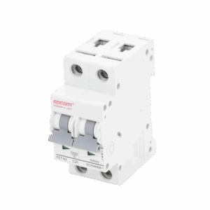 Protección Térmica 2P, 20A, Corriente Alterna 400 Vca para Aplicación Fotovoltaica Montaje Riel DIN