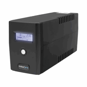 UPS 800VA/480 W Pantalla LCD / Línea Interactiva 120Vca / 6 tomas 5-15R (4 Respaldadas) / Regulación de Voltaje / Protección RJ45