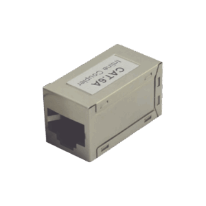 Acoplador STP Cat6A hembra RJ45 a RJ45 hembra