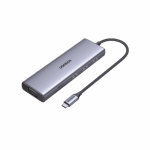 Ugreen Hub USB-C - HDMI, VGA, RJ-45, USB-A 3.0, USB-C, 10 Gbit/s