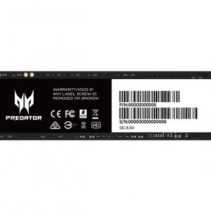SSD Acer GM7 NVMe, 1TB, M.2, 6300 MB/s Escritura, 7200 MB/s Lectura, PCI Express 4.0