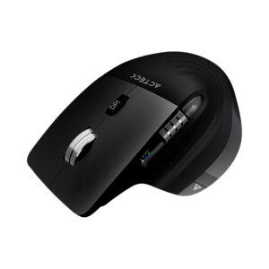 Mouse Ergonómico Acteck Virtuos Pro MI780, Inalámbrico, Óptico, 3.200DPI, RF Inalámbrico/Bluetooth, Recargable