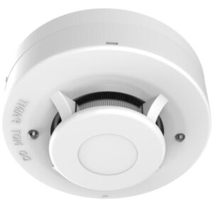 Detector de Humo Fotoeléctrico No Direccionable de 4 Hilos / Ideal para Cualquier Panel de Alarma Cableado / Indicadores LED