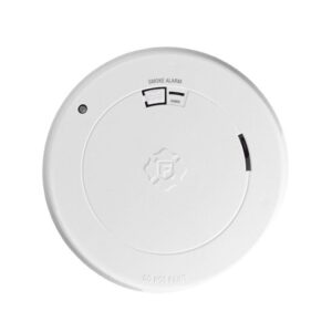 Alarma de Humo First Alert SM210L / Sensor Fotoelectrico / Batería de Litio Sellada de 10 Años / Luz de Seguridad / Rango de Temperatura 4.4°C a 37.8°C/ Cumple UL217, CSFM, NFPA 72, NFPA 101, ICC