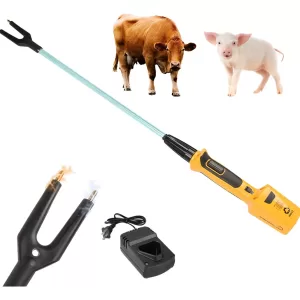 Sivrock Chicharra Eléctrica Recargable Ganadera De 87cm, 110 V