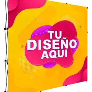 Tela Sublimada 3.00x2.25m para Muro Araña Plegable (solo tela)