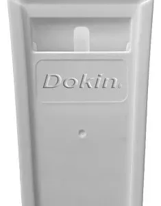 DOKIN Portacuchillos Carnicero De Plástico, Pc01, blanco, 2 compartimentos