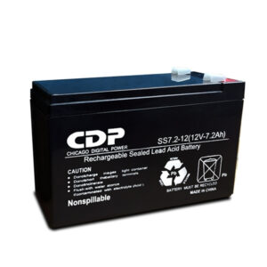 CDP Batería de Reemplazo para No Break B-12/7.2/SLB 12-7.2, 12V, 7.2Ah