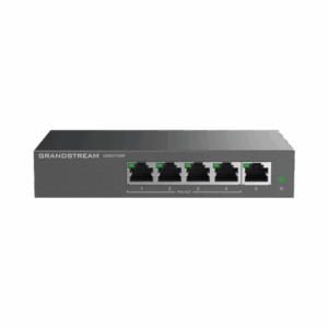 GRANDSTREAM GWN7700P - Switch PoE+ Gigabit No Administrable / 5 puertos 10/100/1000 Mbps / 4 puertos PoE+ / hasta 60W | SYSCOM