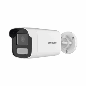 HIKVISION DS2CD1T83G2LIU(F) - [Dual Light] Bala IP 8 Megapixel (4K) / Lente 4 mm / 50 mts IR + 50 mts Luz Blanca / Micrófono Integrado / ACUSENSE Lite / Exterior IP67 / H.265 /...