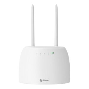 Módem / Router Wi-Fi* 4G AC1200, 2,4 GHz y 5 GHz, hasta 40 m de cobertura