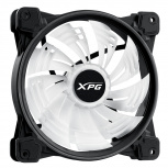 Ventilador XPG Hurricane 140mm ARGB PWM, 140mm, 1800RPM, ARGB, Negro/Blanco
