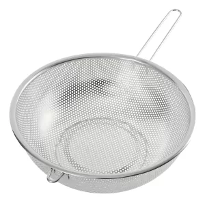 Colador Escurridor, Acero Inoxidable , diámetro de 22 cm, mango de 16 cm