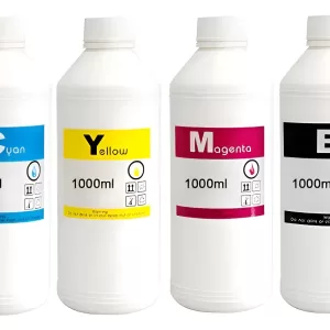 KIRKO - Kit 4 Litros Tinta Para Sublimar Cmyk compatible con Epson