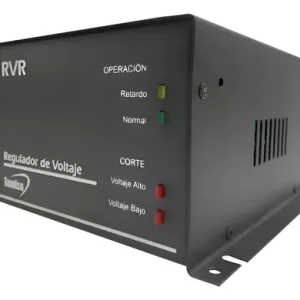 Regulador Compensador De Voltaje Temisa 1500 Watts Potencia Negro