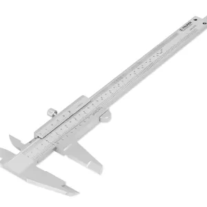 TRUPER Vernier Analógico 6' Acero Inox, Std Y Mm