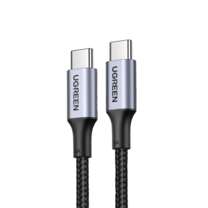 Cable USB-C a USB-C | 2 Metros | Carga Rápida de hasta 100W | Transferencia de datos 480 Mbps | PD3.0 | QC4.0/3.0/2.0 | FPC | AFC | Protección Integrada| Caja de Aluminio | Nylon Trenzado | Amplia Compatibilidad