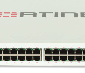 Switch Fortinet Gigabit Ethernet FortiSwitch 248E-FPOE, 48 Puertos PoE 10/100/1000Mbps + 4 Puertos SFP, 104 Gbit/s, 16.000 Entradas - Administrable ― Requiere Licencia Adicional para garantía