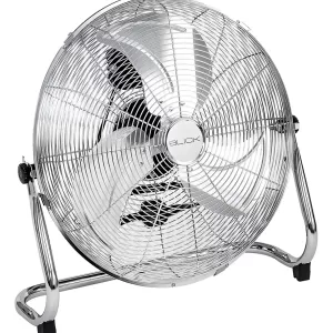 BLICK Ventilador Industrial De Piso - Pared, 20", 160w, 3 Velocidades, Inclinación 120°,Color Plateado