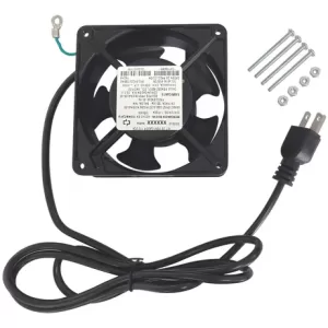 Ventilador 110 Vca De 12 X 12 Cm Con Cable Y Clavija