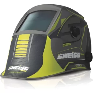 SWEISS Careta Electronica Sombra Variable Skyview 650n 4, Se Verde, Regulación DIN 9 - 13