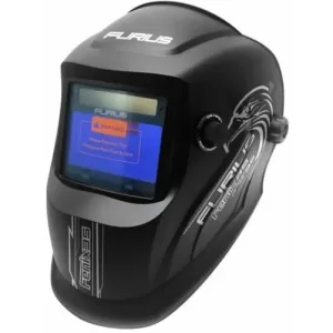 FURIUS FALCON Careta Electrónica Para Soldar 440 Din13, Negra