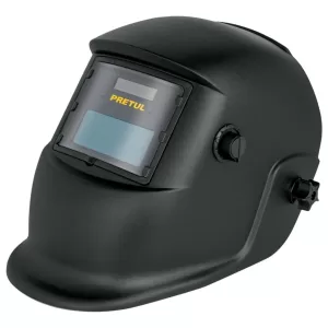 PRETUL Careta Electrónica Para Soldar Sombra 9-13, Negro