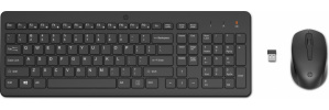 Kit de Teclado y Mouse HP 330, Inalámbrico, USB-A, Negro (Español)