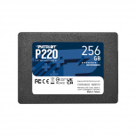 SSD Patriot P220, 256GB, 2.5", 500MB/s Escritura, 550MB/s Lectura, SATA III