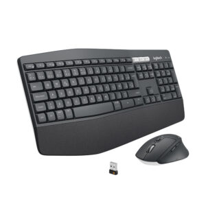 Kit de Teclado y Mouse Logitech MK850, Inalámbrico, RF Inalámbrico + Bluetooth, Negro (Español)