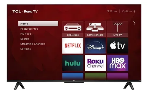 Smart Tv De 55" TCL Series 4 55S451 Con Pantalla LED 4K Smart Tv de 55" TCL Series 4 55S451 con pantalla LED 4K