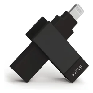 Phonedrive Ixflash Piodata 512gb Lightning/usb-a iPhone Ngro Negro